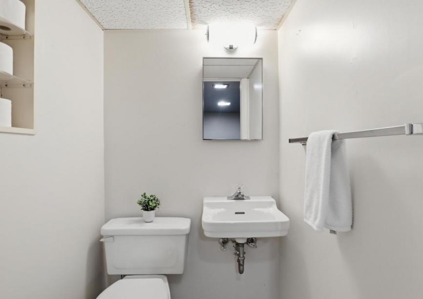 Basement Half Bath