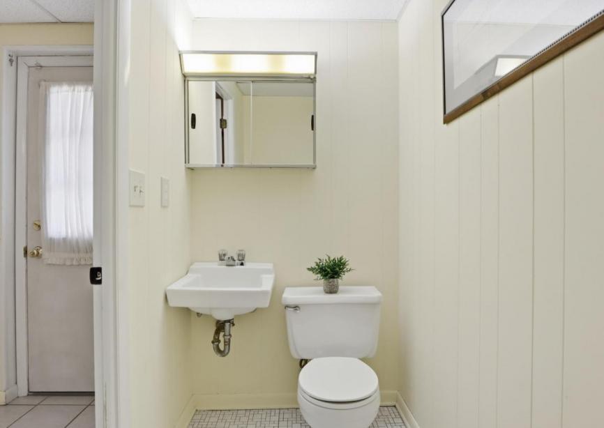 Basement Half Bath