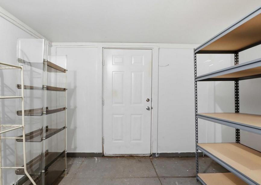 Basement Storage Room