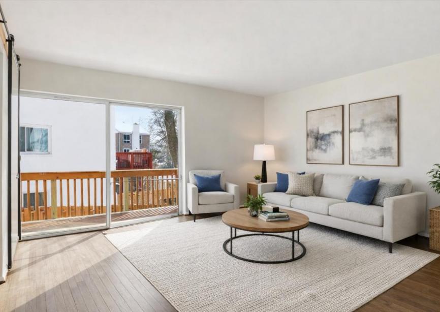 Living Room - Virtually Staged