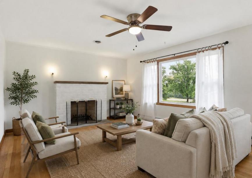 Living Room - Virtually Staged