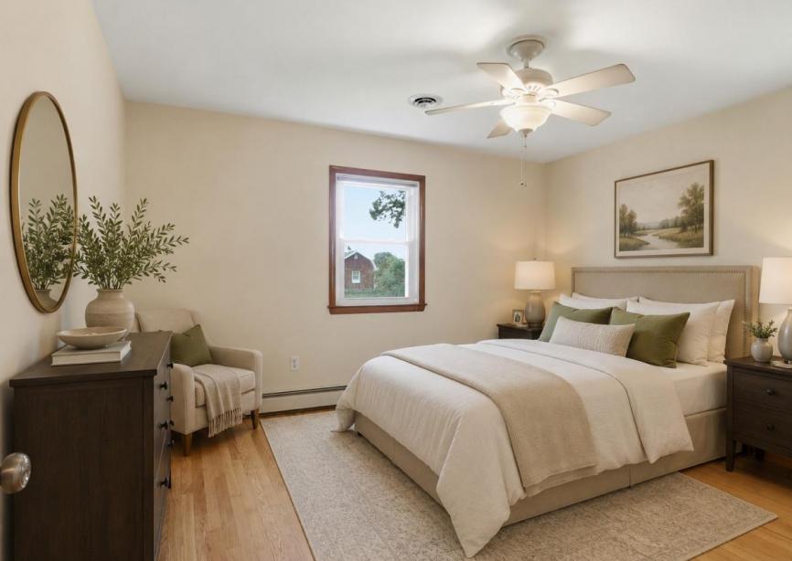 Primary Bedroom - Virtually Staged